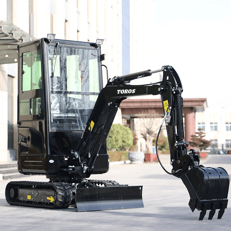 Mini excavadora de 1,8 toneladas TOROS Motor Kubota D902