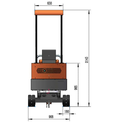 Mini escavadora Deleks A80 Boz