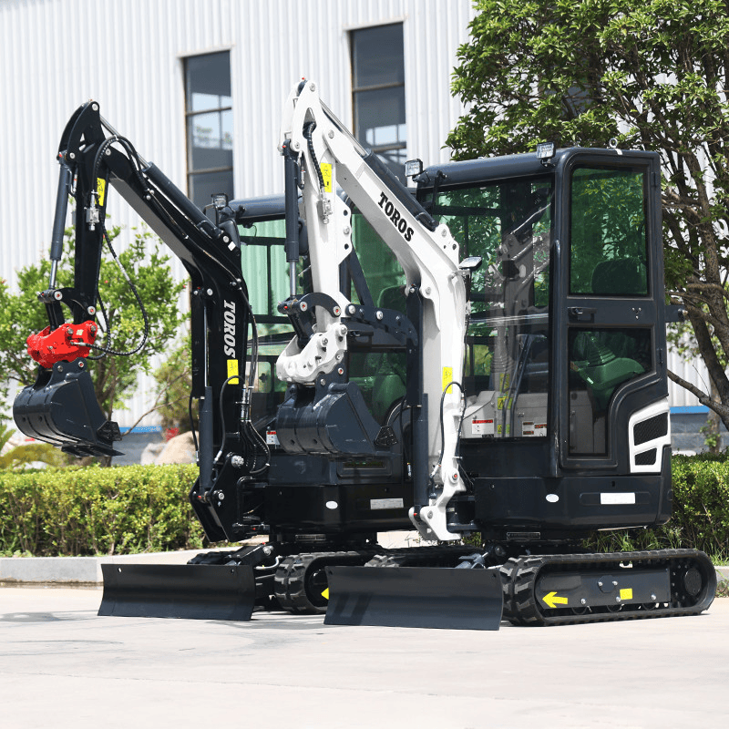 Mini excavadora de 1,8 toneladas TOROS Motor Kubota D902