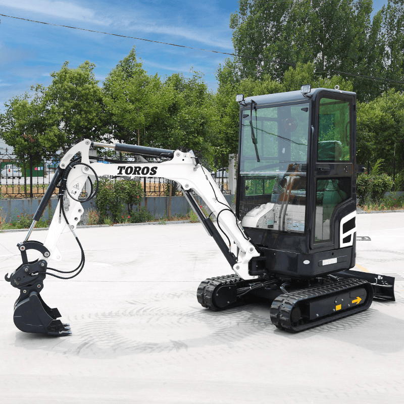 Mini excavadora de 1,8 toneladas TOROS Motor Kubota D902