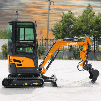 Mini excavadora de 1,8 toneladas TOROS Motor Kubota D902