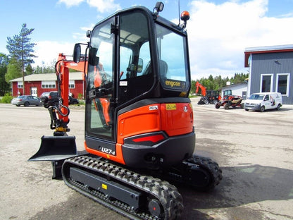 Kubota U27-4 NUEVO + 3 CUCHARONES – Miniexcavadora de 2,7 T