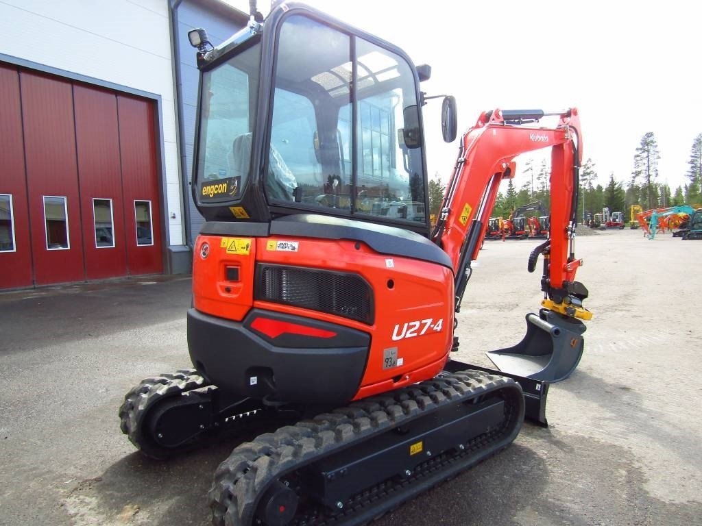 Kubota U27-4 NUEVO + 3 CUCHARONES – Miniexcavadora de 2,7 T