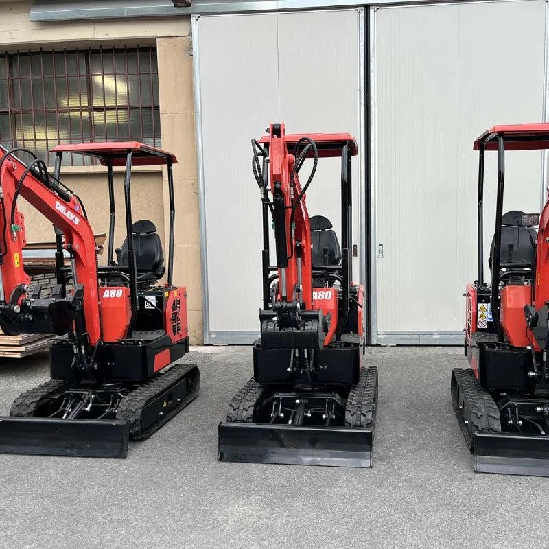 Mini escavadora Deleks A80 Boz