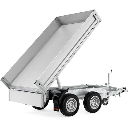 Remolque basculante hidráulico 2 ejes TASKER 400/2C – 3500 kg