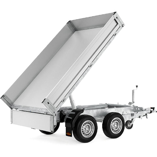 Remolque basculante hidráulico 2 ejes TASKER 400/2C – 3500 kg