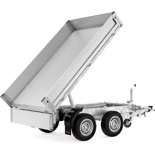 Remolque basculante hidráulico 2 ejes TASKER 400/2C – 3500 kg