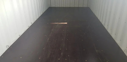 Barra contenedora de madera reforzada de 40 pies para almacenamiento industrial