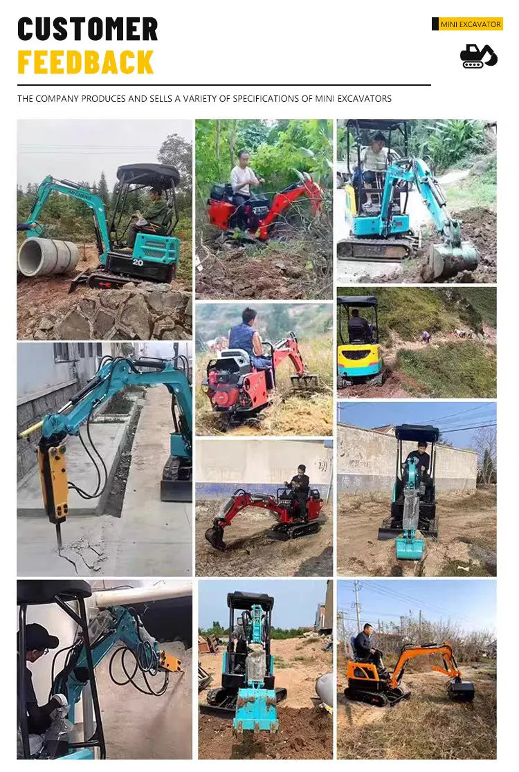 Mini-Excavadora de Orugas en Venta 1.8