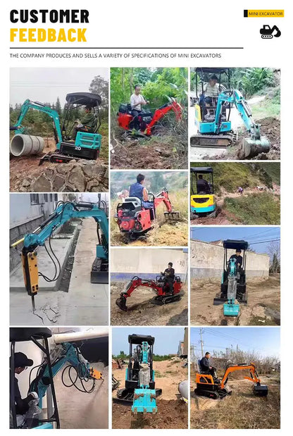 Mini-Excavadora de Orugas en Venta 1.8