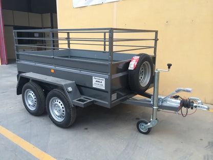 Remolque 2 ejes 2.500 x 1.500 x 500 – reforzado – mma 750 kg