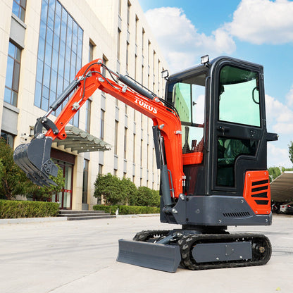 Miniexcavadora Compacta TOROS 1.2 Toneladas – Rendimiento y Versatilidad