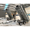 Remolque Indespension de volteo con 2 ejes – MMA 2700 kg