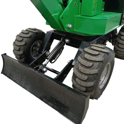 Miniexcavadora sobre ruedas Caivu HFT7