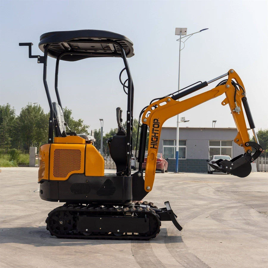 Mini-Excavadora de Orugas 1 Tonelada