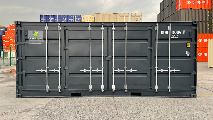 Contenedor de HC de 20 pies con puertas laterales