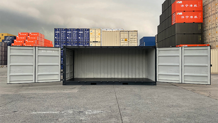 Contenedor de HC de 20 pies con puertas laterales
