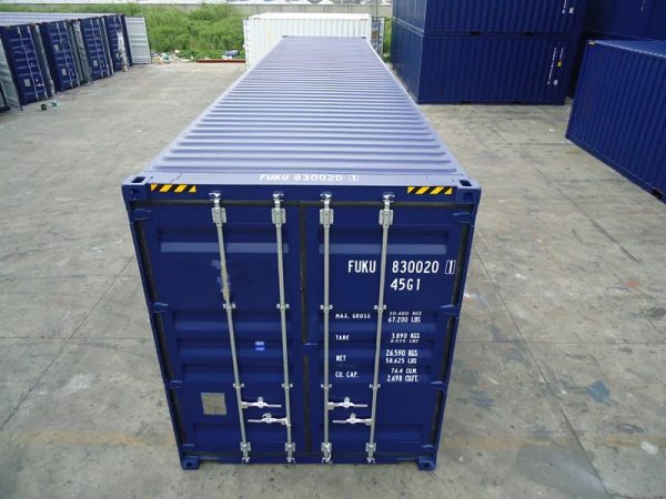 Contenedor marítimo High Cube de 40 pies