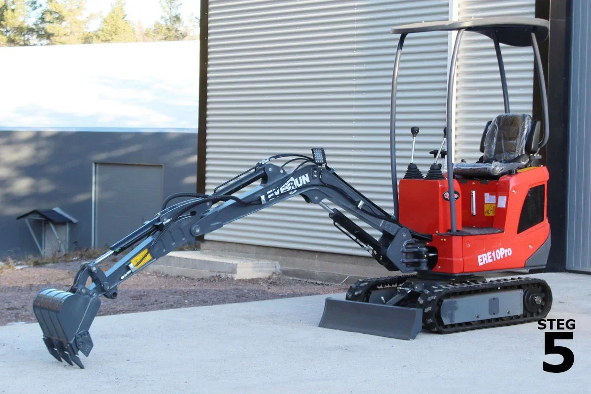 Miniexcavadora Everun ERE10 PRO